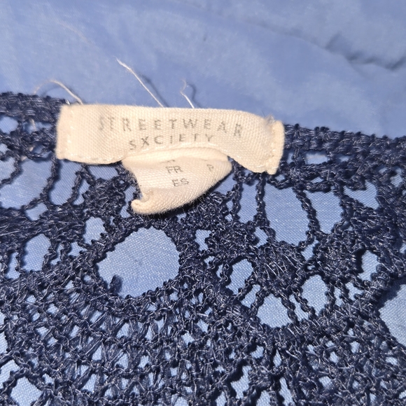 🎀 SUMMER Dress Streetwear Society Chevron Maxi Dress in Blue & Pink - Picture 4 of 4